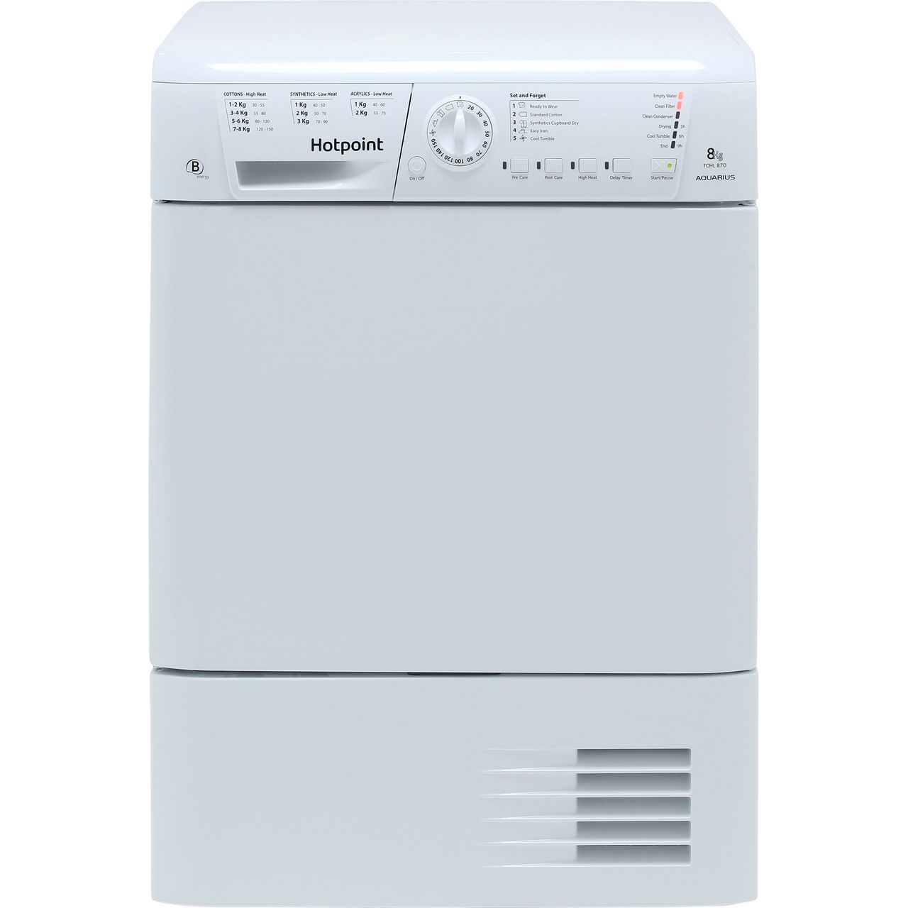 Hotpoint TCHL870BP 8Kg Condenser Tumble Dryer Review