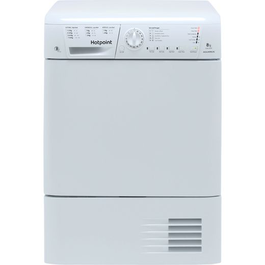 Hotpoint TCHL870BP 8Kg Condenser Tumble Dryer - White