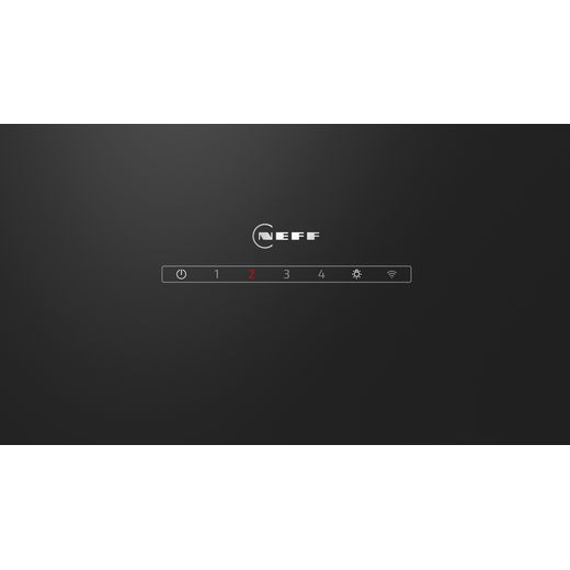 NEFF D65IFN1S0B Chimney Cooker Hood - Black - Control panel shot