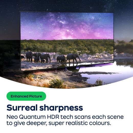Samsung QN80F 55" 4K Ultra HD MiniLED Smart TV - AO Annotation - Neo-Quantum-HDR