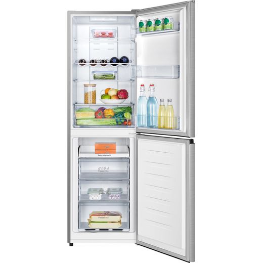 Hisense 50/50 Frost Free Fridge Freezer - Stainless Stee