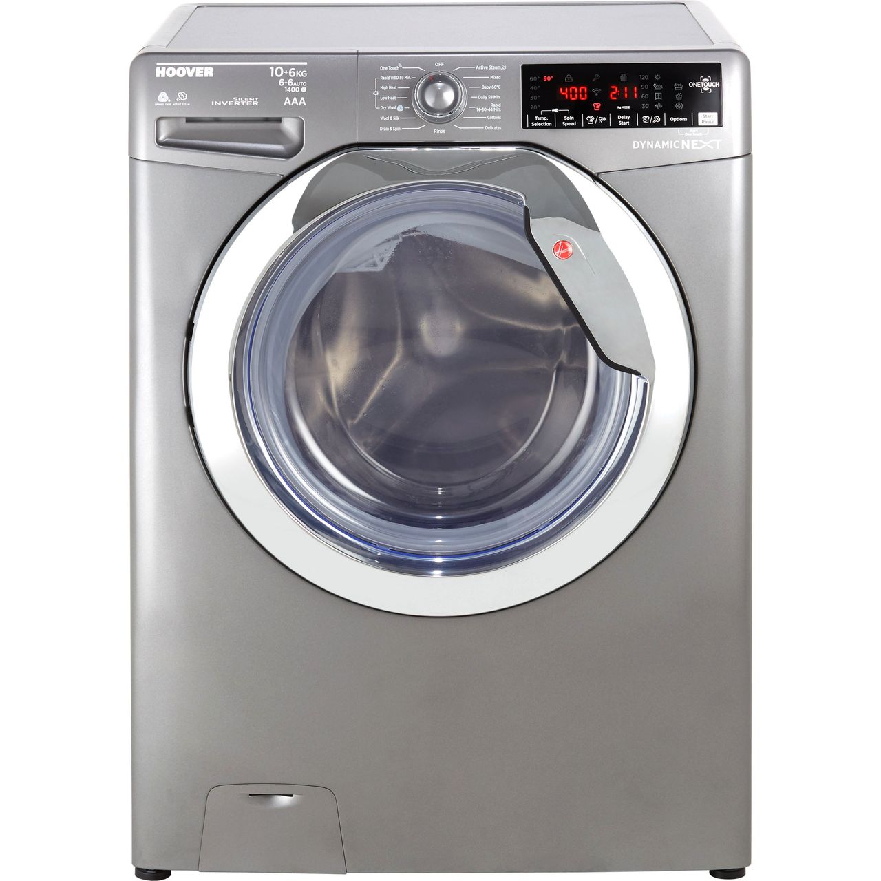 Hoover Dynamic Next Advance WDXOA4106HCR 10Kg / 6Kg Washer Dryer with 1400 rpm Review