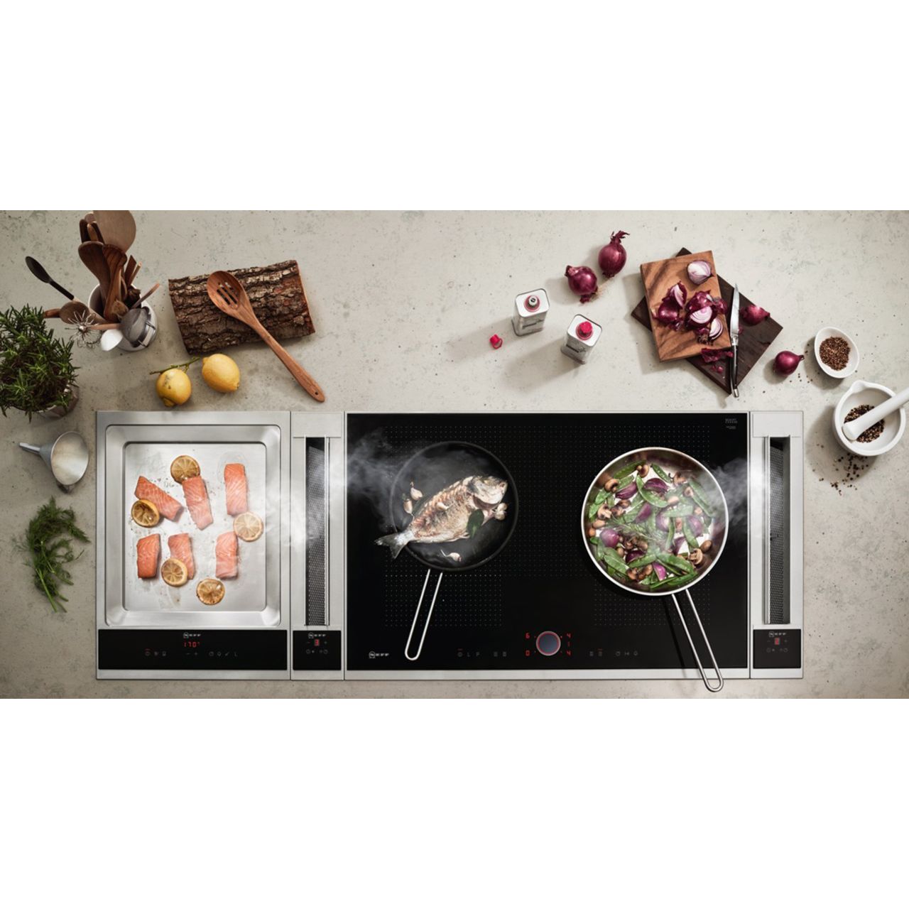 neff solid plate electric hob