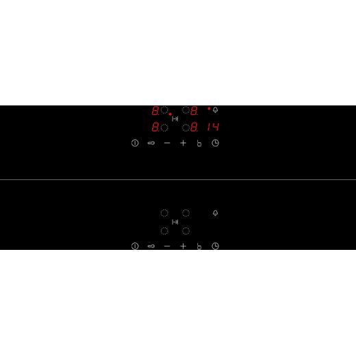Bosch T36FBE1L0 59cm Induction Hob - Black - Control panel shot