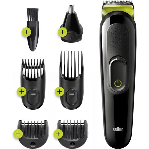 Braun All-in-one Trimmer 3 Multi Groomer Black / Green