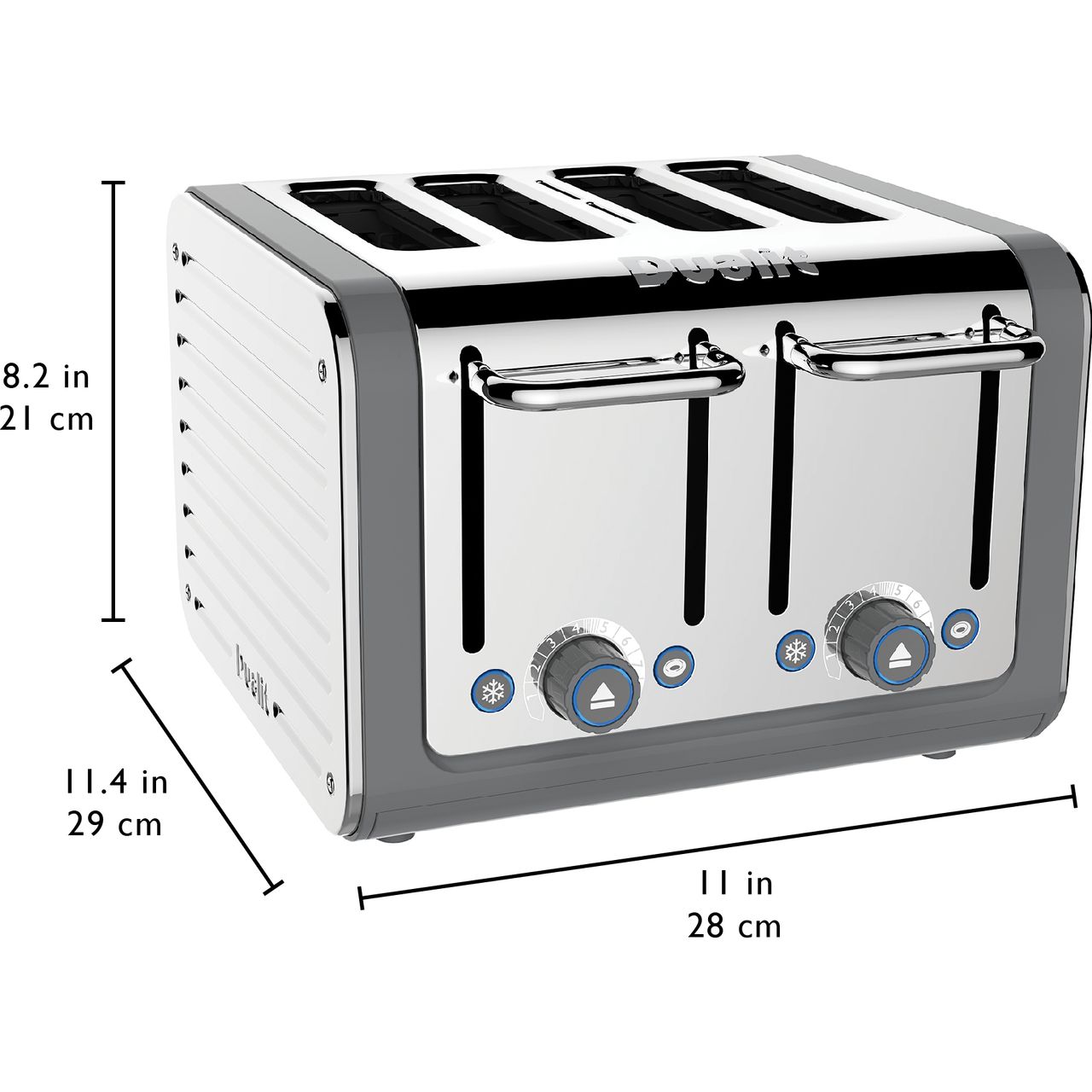 Dualit Architect 4 Slice Toaster — Modern Design