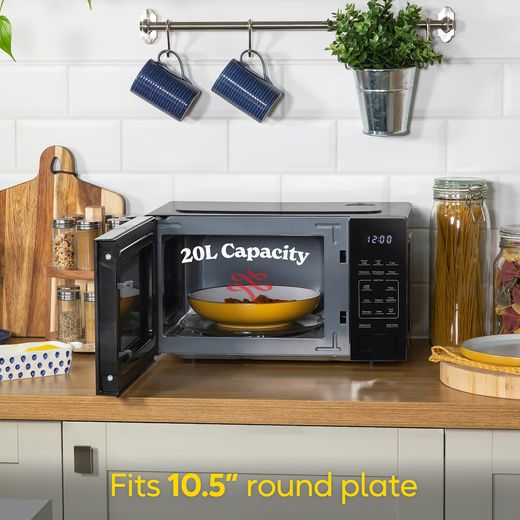 Russell Hobbs RHMT2005B 26cm High, Freestanding Small - Black - Annotation - 20L capacity shot