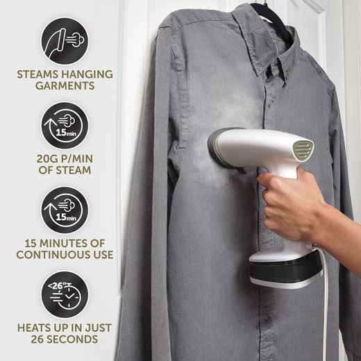 Breville Steam Generator Iron - White / Gold - Annotation - Features shot