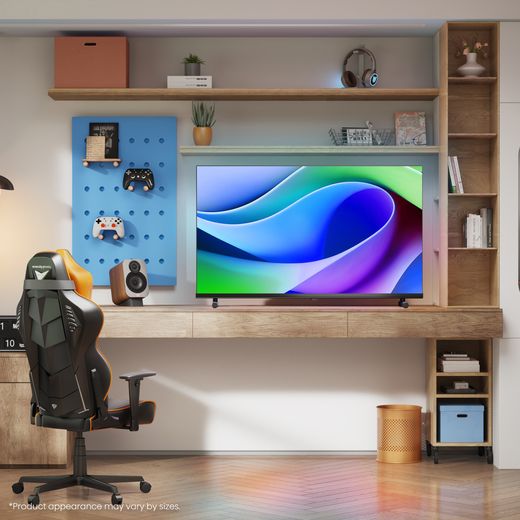 Hisense 40" Full HD QLED Smart Freely TV - TV in office shot 