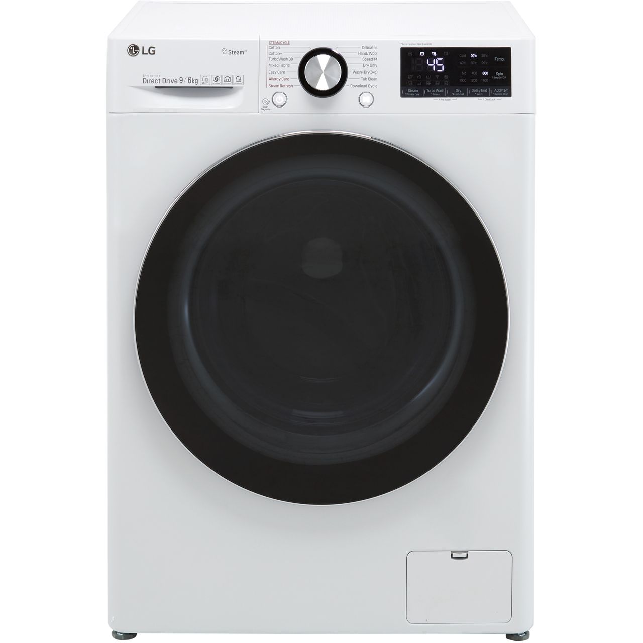 LG V9 FWV996WTS Wifi Connected 9Kg / 6Kg Washer Dryer with 1400 rpm Review