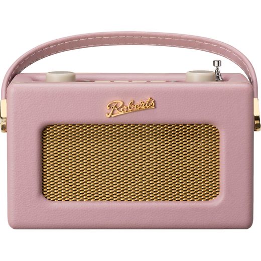 Roberts Radio Revival Uno REV-UNODP DAB / DAB+ Digital Radio with FM Tuner - Pink