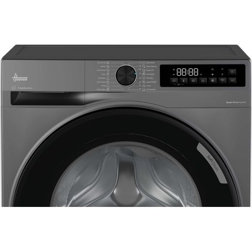 Hoover Pro Wash Series 3 HBR 411BL9G-80 11kg Washing Machine with 1400 rpm - Graphite - Control panel shot 