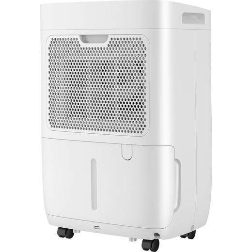 Midea Dehumidifier - White - Back left perpsective shot