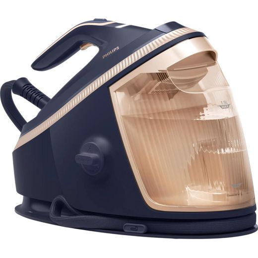 Philips 7000 Series Steam Generator Iron - Blue - Right perspective