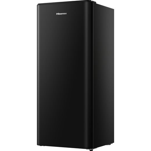 Hisense RR220D4BBE Fridge - Black - Left perpsective shot
