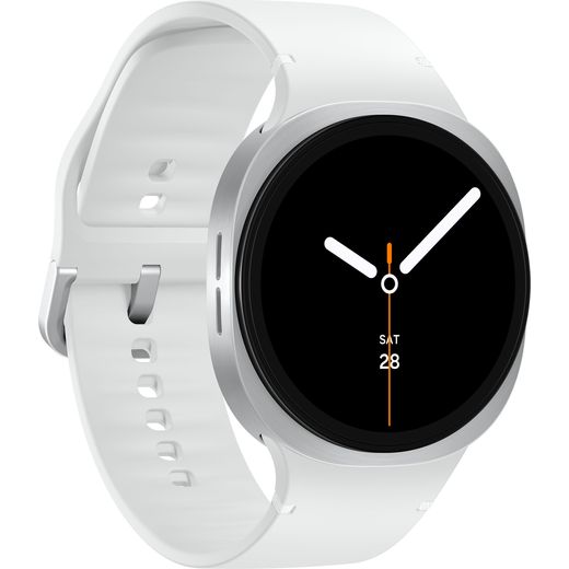 Samsung Galaxy Watch8, GPS - 44mm - Silver - Right perspective shot