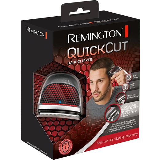 Remington Quick Cut HC4250 Hair Clipper Black / Silver - Product packaging shot