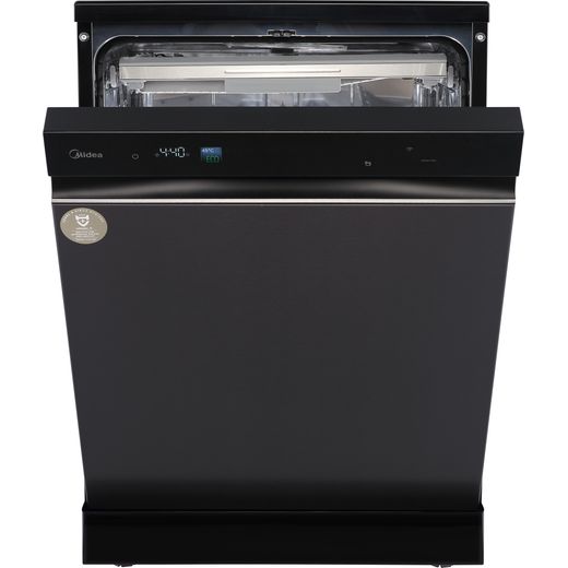 Midea Standard Dishwasher - Dark Inox - front shot