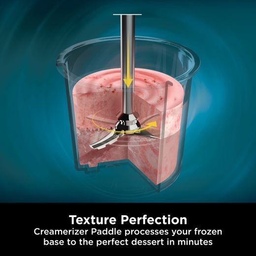 Ninja NC300UK Ice Cream Maker Silver - Annotation - Texture perfection