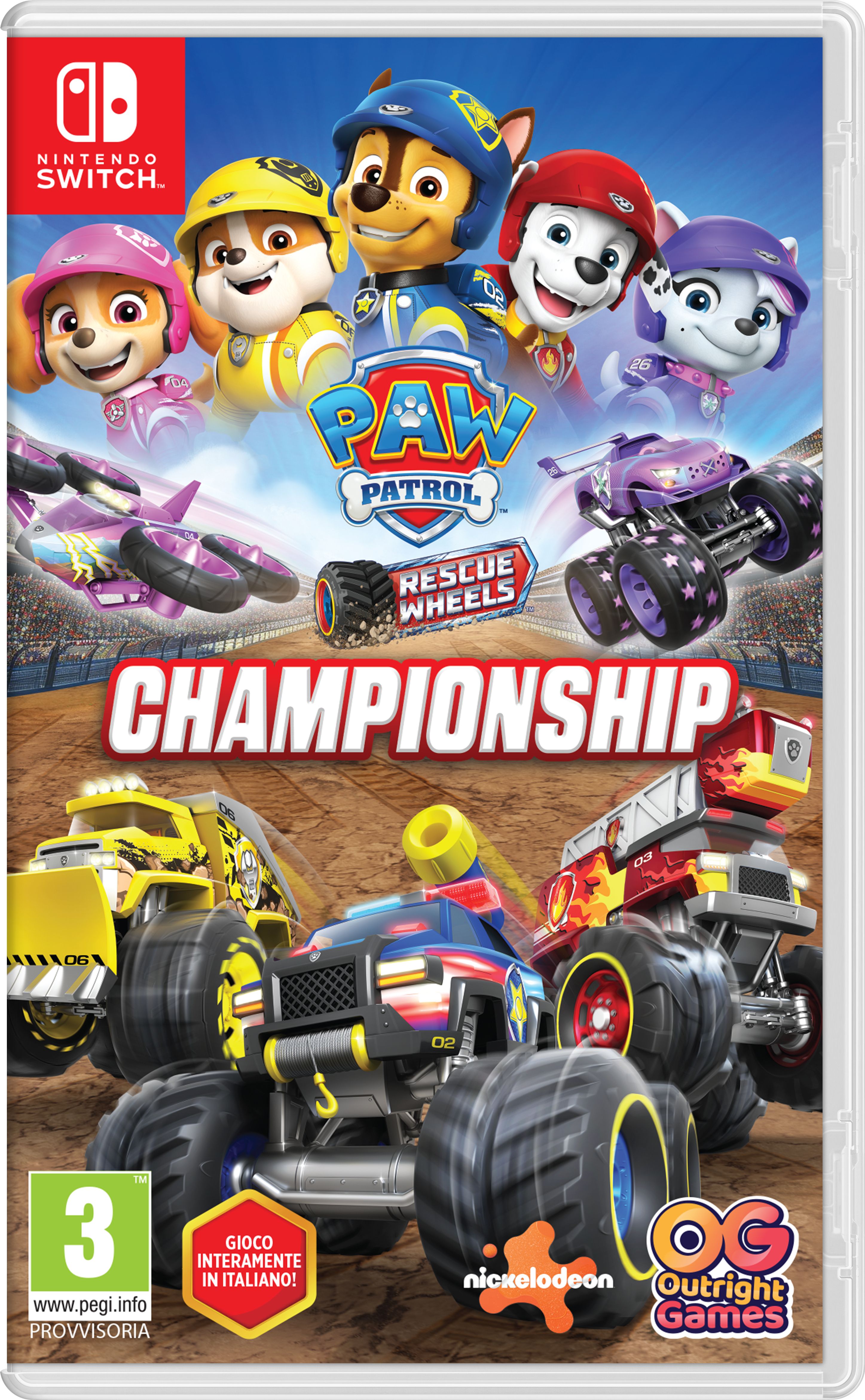 Image of PAW Patrol Rescue Wheels: Championship for Nintendo Switch, White