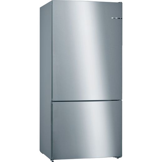 Bosch Serie 4 KGN864IFA 80/20 Frost Free Fridge Freezer - Stainless Steel Effect - F Rated