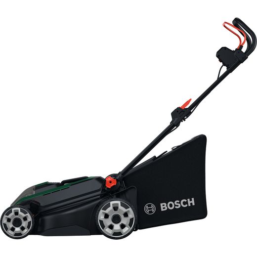Bosch Rotak 18V2-43 Lawn Mower, Including Battery - Side shot