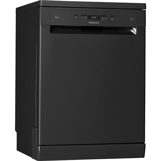 Hotpoint HFC3C26WCBUK Standard Dishwasher - Black - A++ Rated