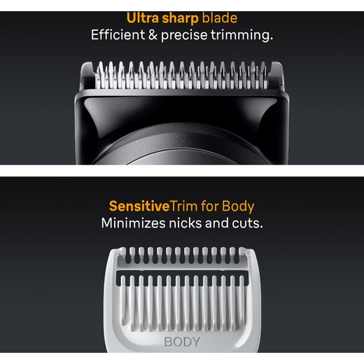 Braun All-in-one Series 5 Mens Shaver - Black - Annotation - Blade