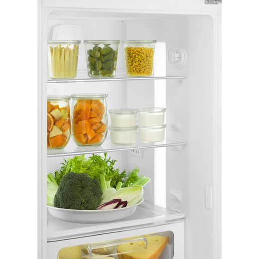 Smeg 50s Style Retro Left Hand Hinge FAB30LPB6UK 172cm 80/20 Fridge Freezer - Pastel Blue - Internal shot