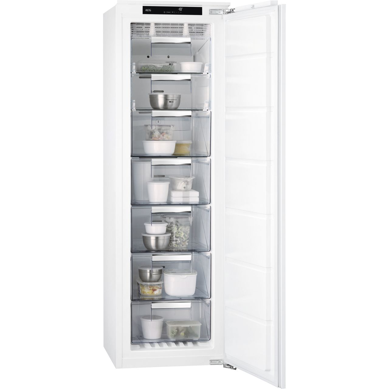AEG ABB818F6NC Integrated Frost Free Upright Freezer with Fixed Door Fixing Kit Review