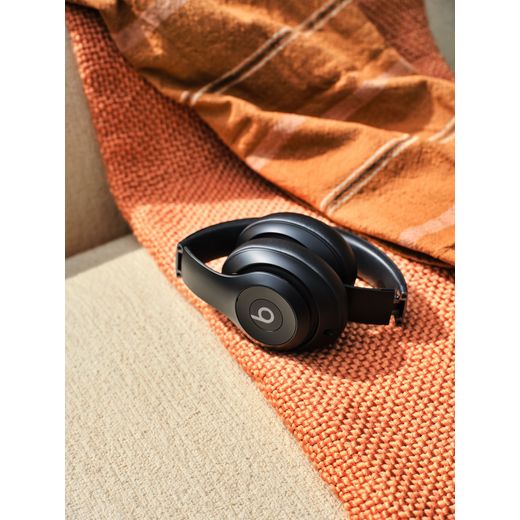Beats Headphones - Black - Folded on couch