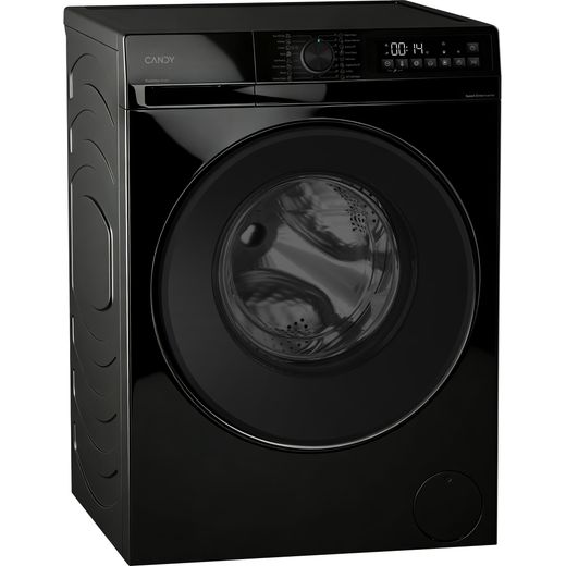 Candy GWD GWD 496B8B-80 / 6Kg Washer Dryer with 1400 rpm - Black - right perpsective shot