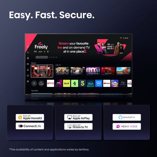 Hisense E7Q 98" 4K Ultra HD QLED Smart Android TV [2025] - Annotation - Freely