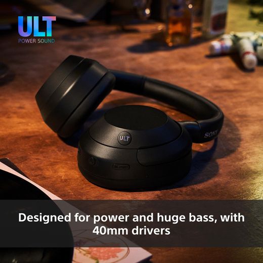 Wireless Noise Cancelling Over-Ear Headphones - White - Annotation - Designed for power shot