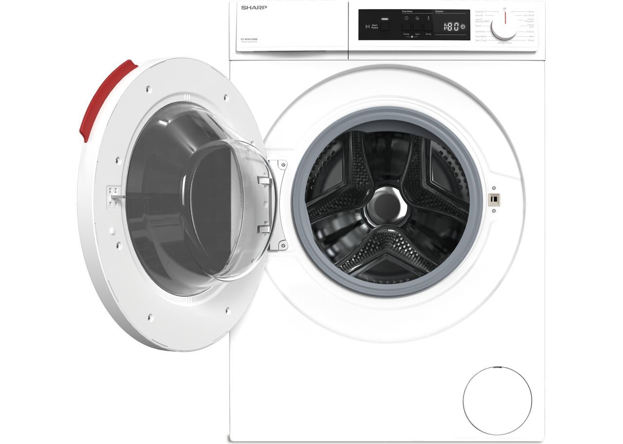 Sharp Washing Machine | White | ES-NFA014DWB-EN | ao.com