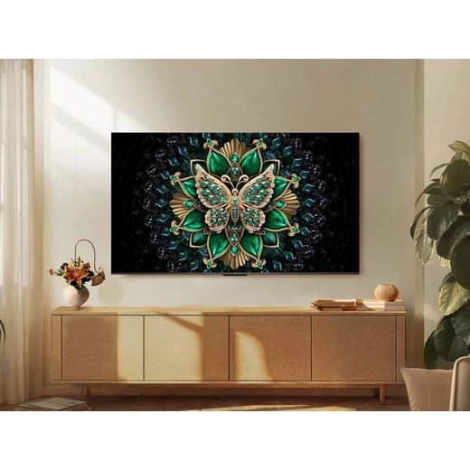 TCL 75" 4K Ultra HD QLED Smart Google TV [2025] - TV in room