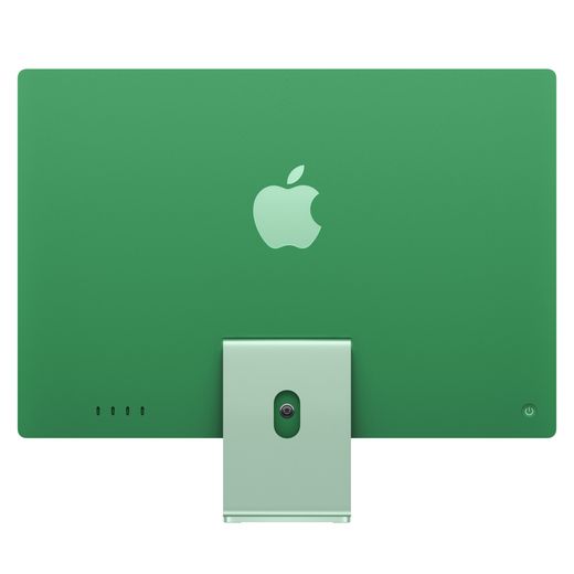 Apple iMac 24", M4, 10-Core GPU, 512GB - 2024 - Green - back shot