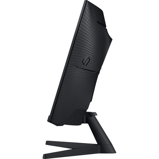 Samsung Odyssey G55C 32" Quad HD 165Hz Gaming Monitor with FreeSync - Black - Left side shot