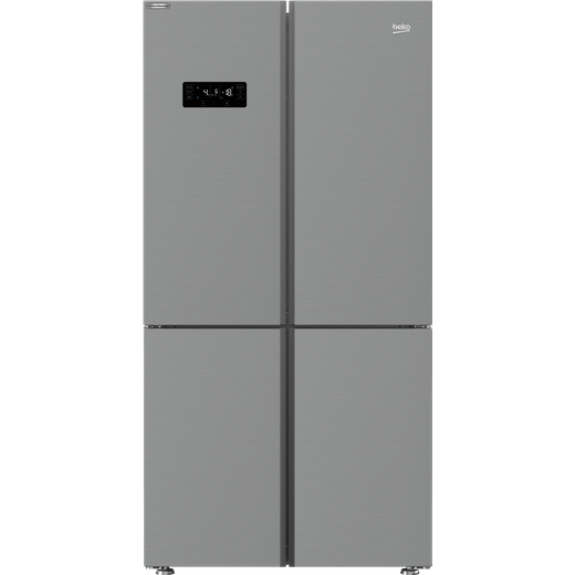 Beko MN1436224DPS American Fridge Freezer - Stainless Steel Effect - F Rated