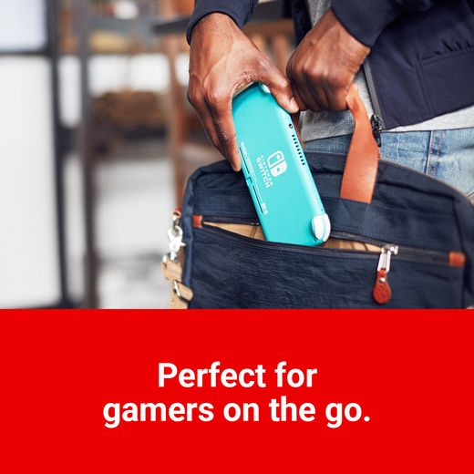 Nintendo Switch Lite 32GB - Turquoise - Annotation - On the go