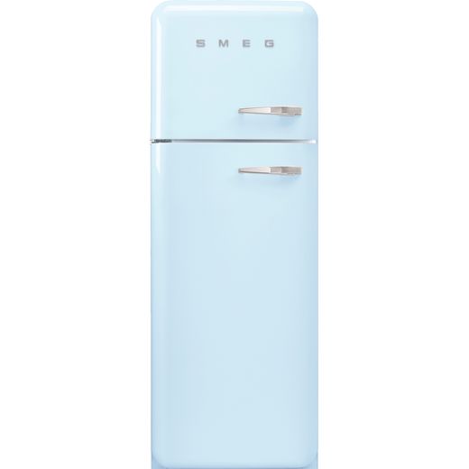 Smeg Left Hand Hinge FAB30LPB5UK 70/30 Fridge Freezer - Pastel Blue - D Rated