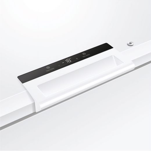 Haier Chest Freezer - White - Control panel