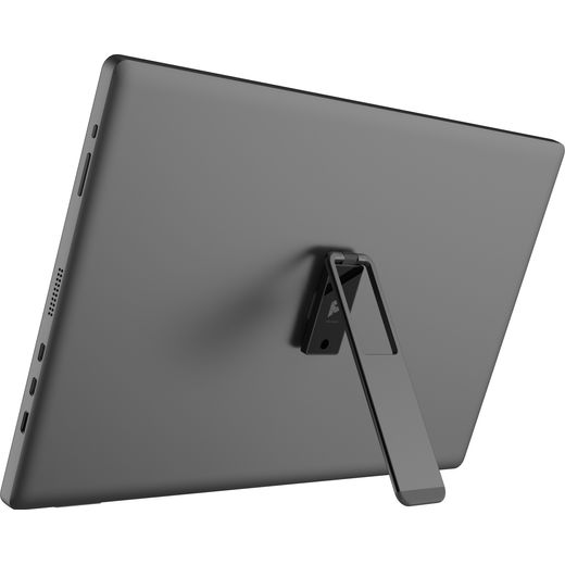MSI Pro MP161 Monitor - Black - Back right perspective
