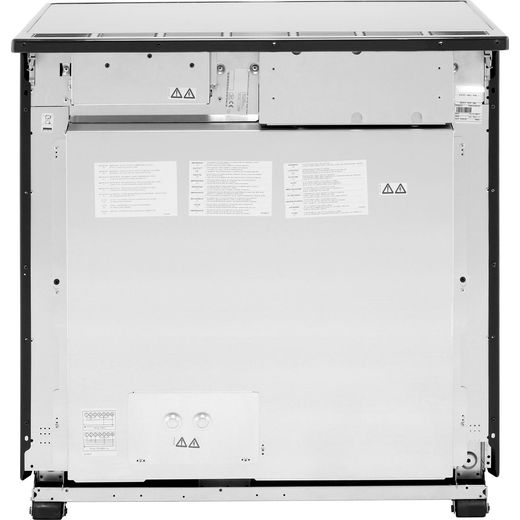 Rangemaster Kitchener 90cm Electric Range Cooker with Ceramic Hob - Cream / Chrome