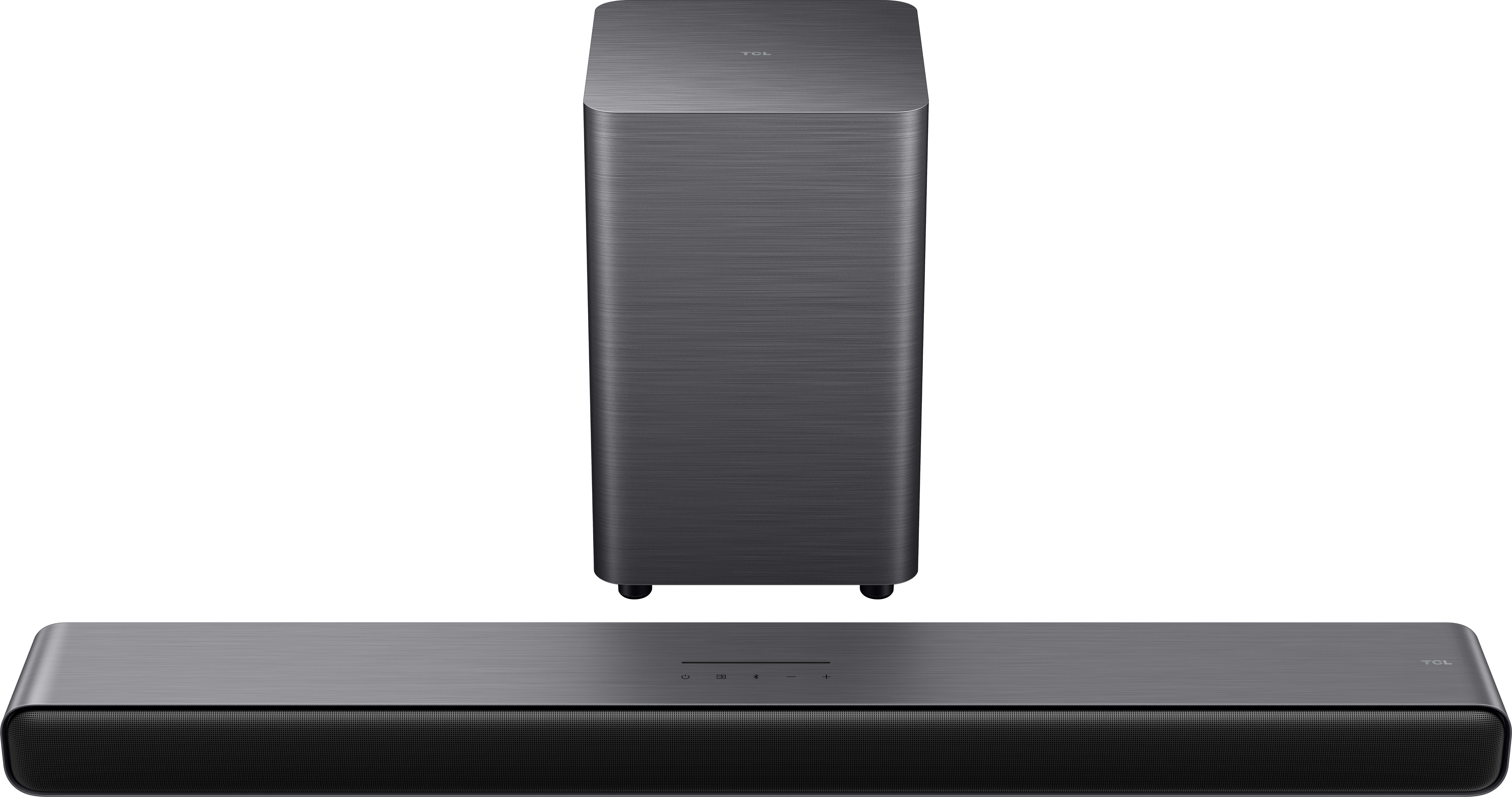 TCL S55HK Soundbar - 2.1 Channels - 220W - Dolby Atmos - DTS:X - Wireless Subwoofer - Black