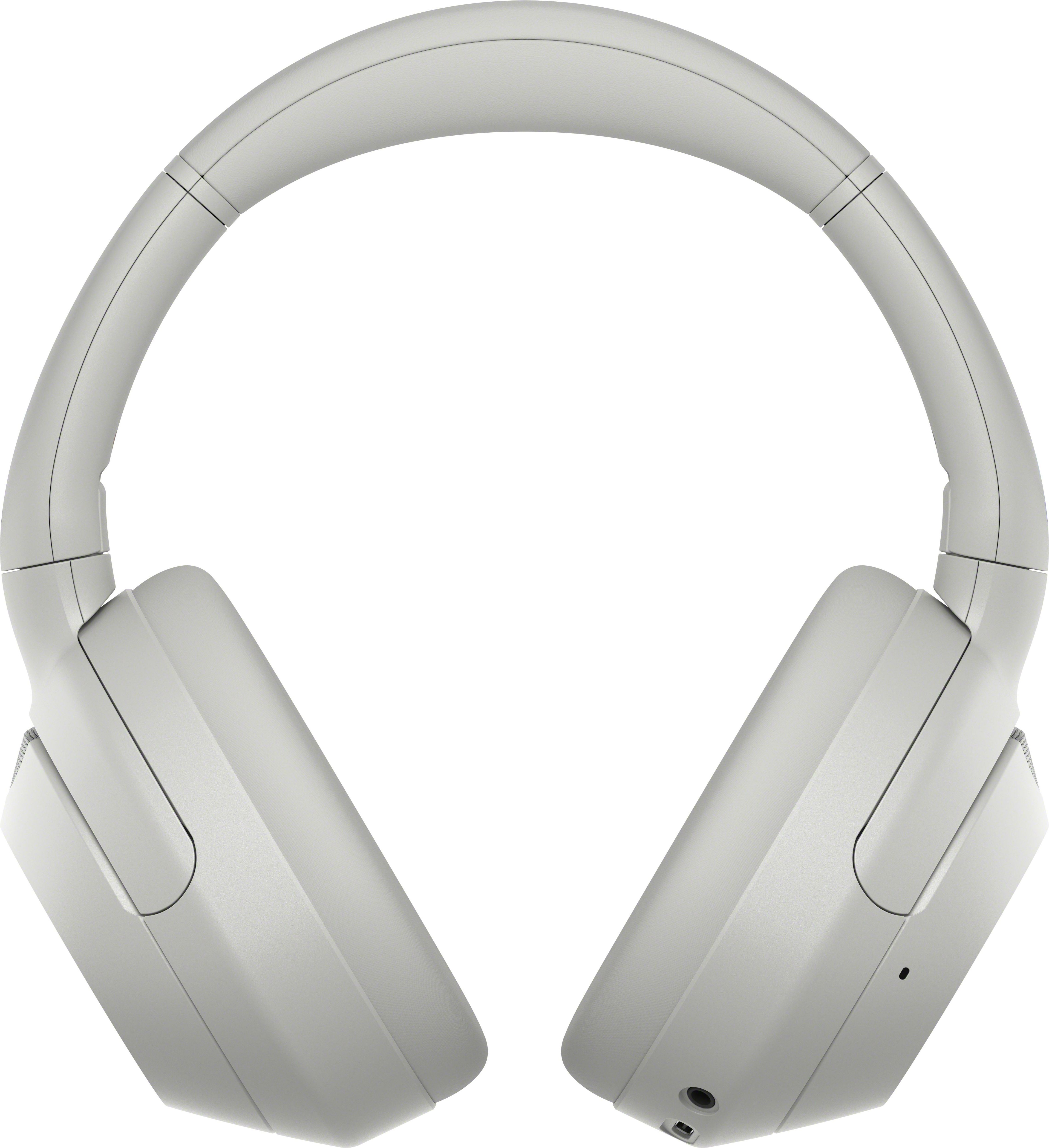 Image of Sony Wireless Noise Cancelling Over-Ear Headphones - White, White