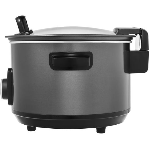 Morphy Richards 461020 Slow Cooker - Black - Side shot