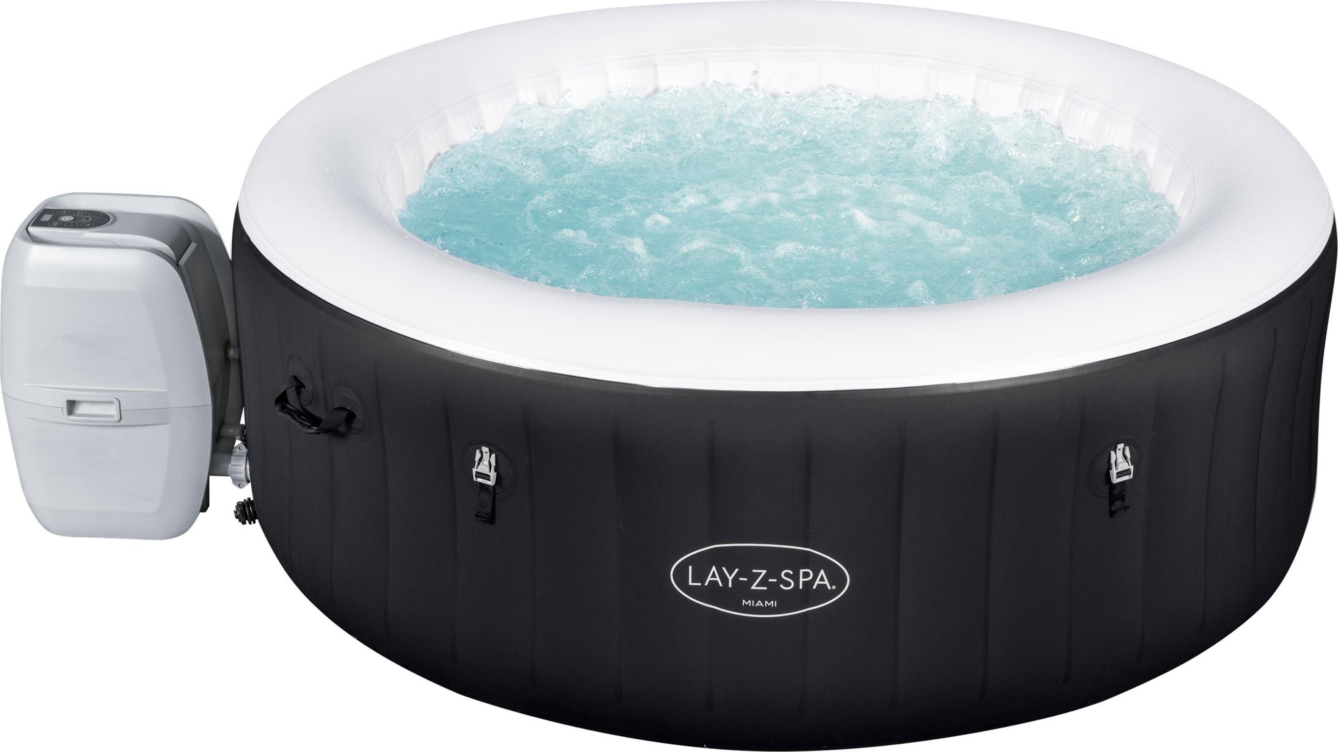 Lay-Z-Spa Miami AirJet™ Hot Tub - Black