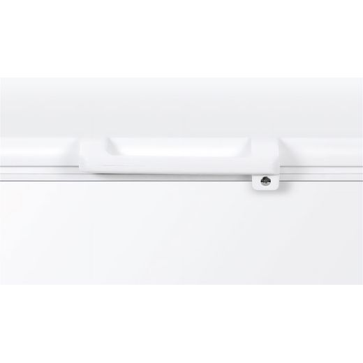 Haier Chest Freezer - White - Handle