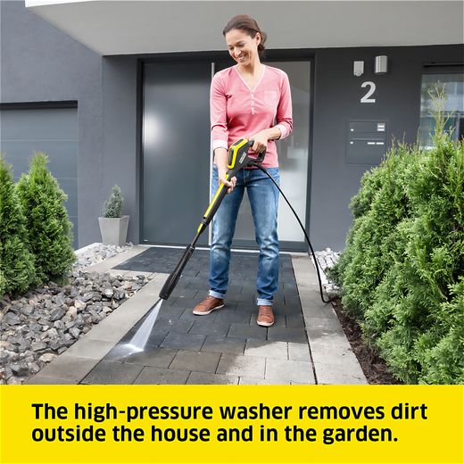Kärcher 1.324-302.0 Pressure Washer Yellow - Annotation - High pressure shot